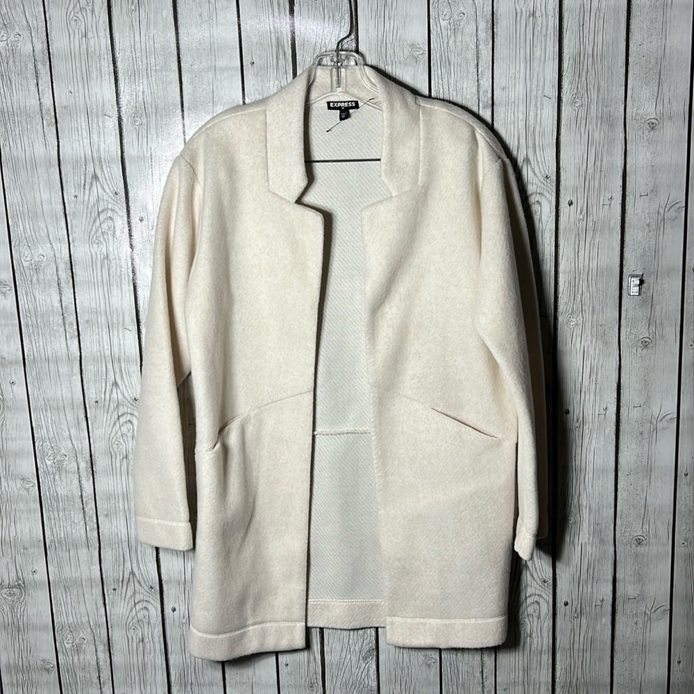 Express Open Cardi-Jacket Size Xs - image 1